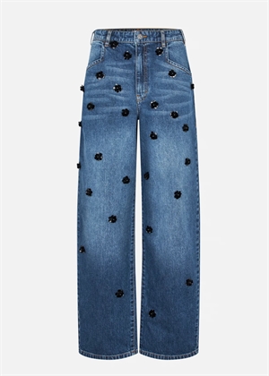 Narane jeans Denim Sequince Flower Baum Und Pferdgarten 